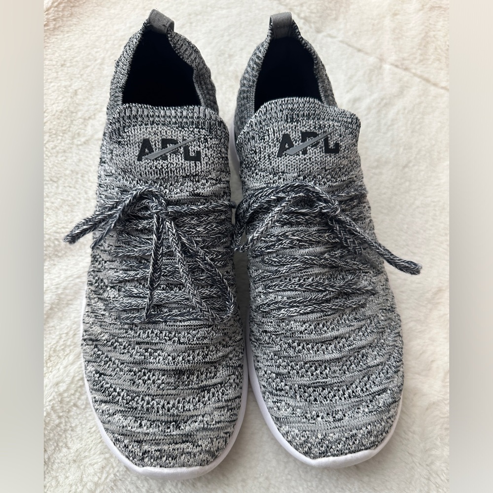 Apl Heathered Gray Techloom Wave Shoes - image 1